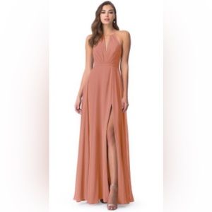 Azazie Evalleen Mai Tai Bridesmaid Dress